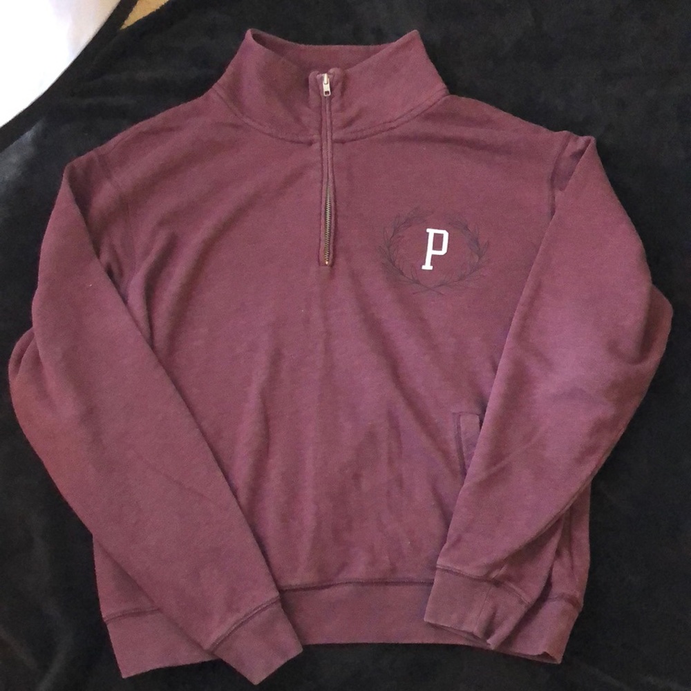 Maroon PINK Sweatshirt